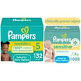thumbnail image 1 of Pampers Swaddlers/Sensitive Wipes Bundles Size 5, 1 of 4