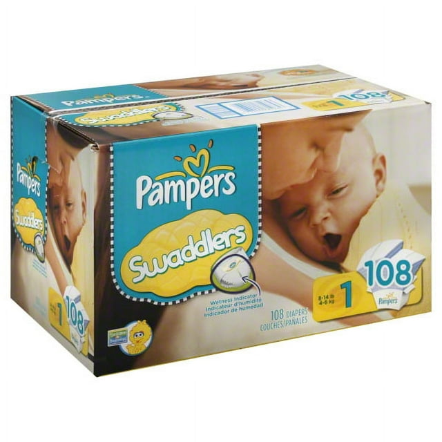 Pampers - Swaddlers Super Pack (Choose Your Size) - Walmart.com