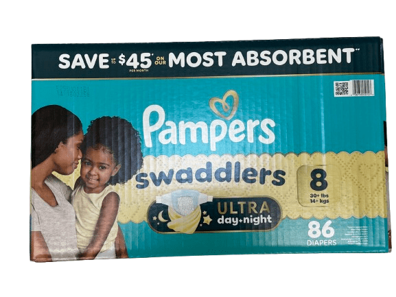 Pampers Swaddlers Ultra Diapers Size 8 - rated 4.9 stars from 697 reviews