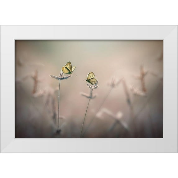 Pamungkas, Edy 18x13 White Modern Wood Framed Museum Art Print Titled - With You