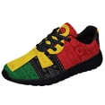 thumbnail image 1 of Pan African Ankh Shoes Sneakers for Women Men Black Size 3.5, 1 of 7