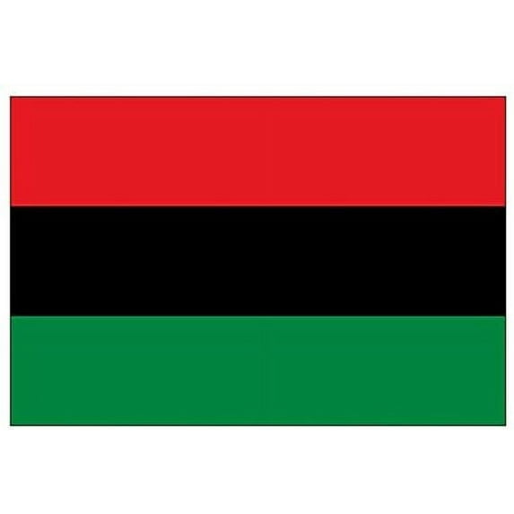 Pan African Flag Sticker Africa Decal Sticker - Sticker Graphic - Auto, Wall, Laptop, Cell Auto, Wall, Laptop, Cell Phone, Notebook, Bumper, Window, Truck