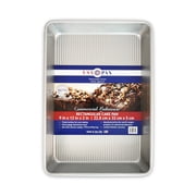 Pan Bakeware Seamless Nonstick 9 Inch x 13 Inch Cake Pan, Aluminized Steel