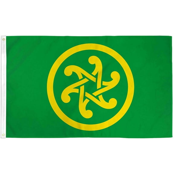 Pan-Celticism Flag 3x5ft Celtic Nationalism Banner Flag Celticism House Flag