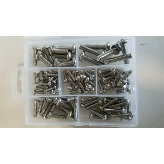 Pan Head Phillips Machine Screws Stainless Steel Homepak Assortment