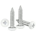 thumbnail image 1 of Pan Head Self Tapping Screws(M3.5x32) 100Pcs, Carbon Steel Self Drilling Screw for Metal Wood Plastic, for Cabinet Wall Shutter Plate Rock Furniture, Blue White White, 1 of 1