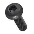 thumbnail image 1 of Pan Head Torx Security Screws Bolts (M8-1.25x25mm) 10Pcs, Button Torx Head Machine Screws Carbon Steel - for Furniture Woodworking Project, Black, 1 of 7