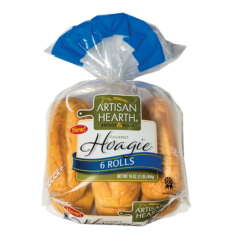 Pan O Gold Artisan Hearth Gourmet Hoagie Rolls - Walmart.com