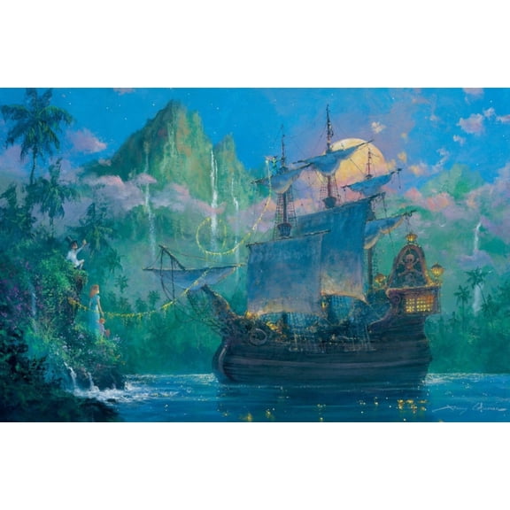 Pan On Board by James Coleman inspired by Peter Pan
