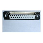 Pan Pacific DS-25S/T-RL Db25 Female D-Sub Solder Type Connector Gold Plated Contacts All Tin Plated Shell Price Per Each - DS-25S/T-RL
