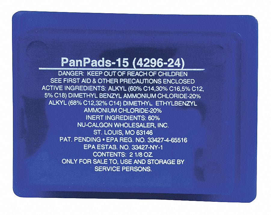 Nu-Calgon Condensate Pan Treatment,15t,Blue 4296-24