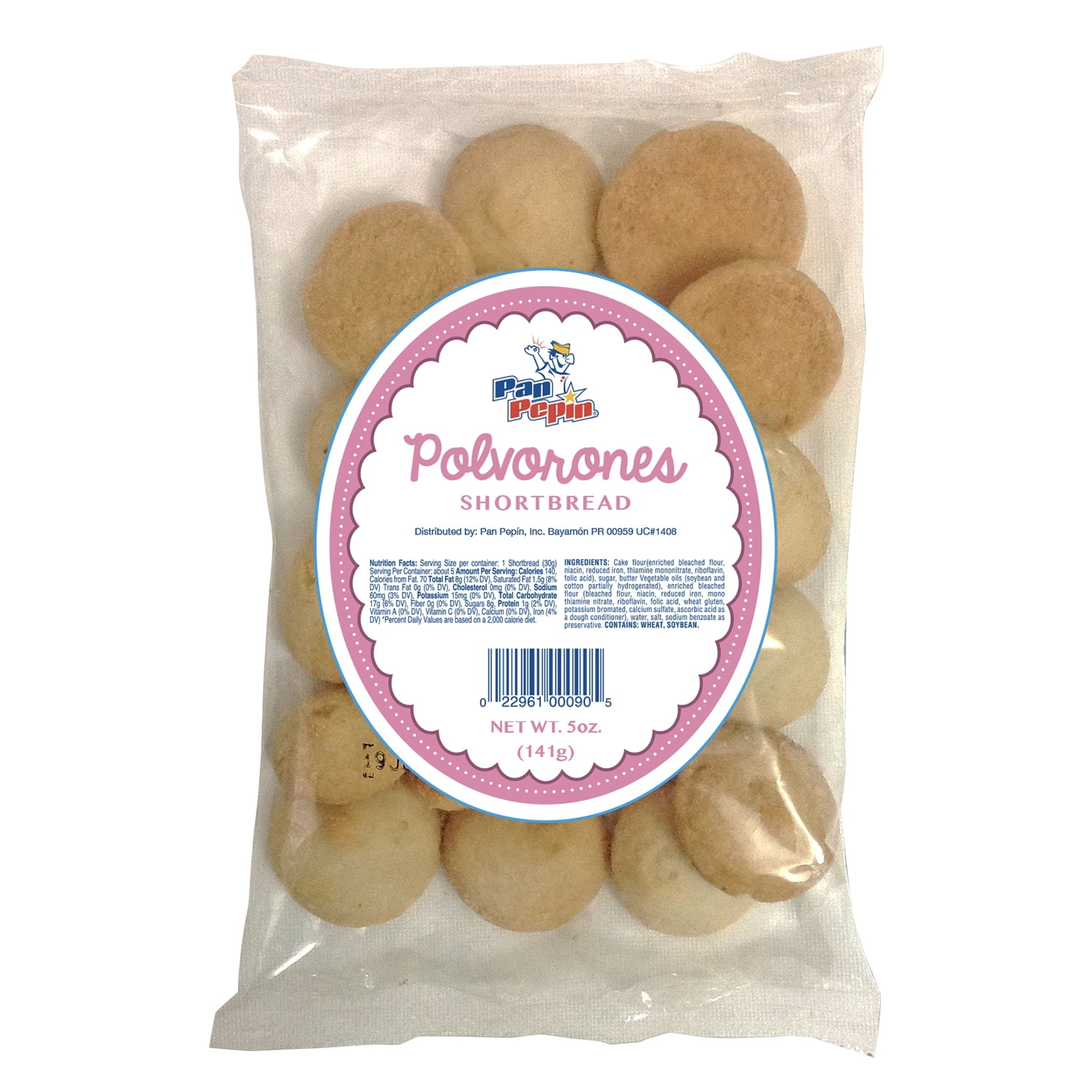 Pan Pepin, Baby Polvorones, 4oz