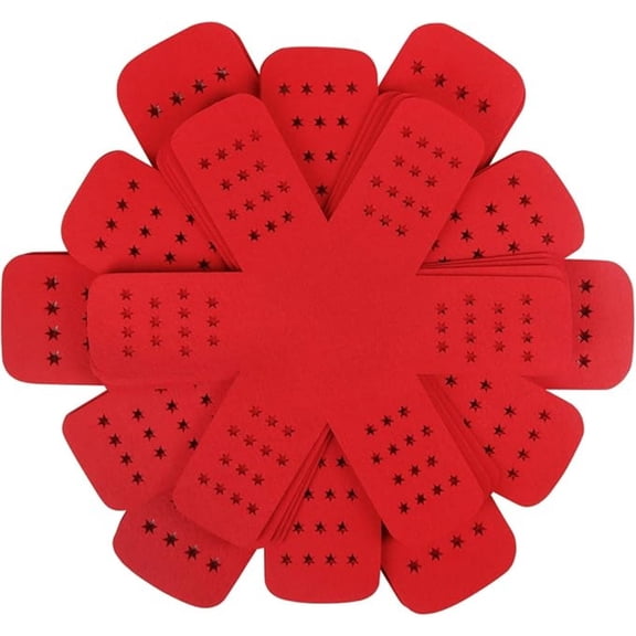 Pan Pot Protectors, Larger & Thicker Pan Protector with Stars, Set of 12 and 3 Different Sizes, Red Pot Divider Pads for Protecting and Separating Your Cookware