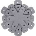 thumbnail image 1 of Pan Pot Protectors, Set of 12 and 4 Different Sizes, Pan Protectors for Stacking and Protecting Your Cookware Gray, 1 of 16