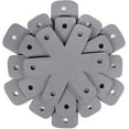 thumbnail image 1 of Pan Pot Protectors, Set of 12 and 4 Different Sizes, Pan Protectors for Stacking and Protecting Your Cookware Gray, 1 of 8