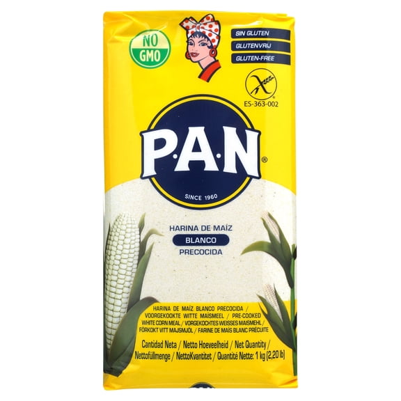 Pan Pre-Cooked White Maize Meal 1Kg, Imported from Britain