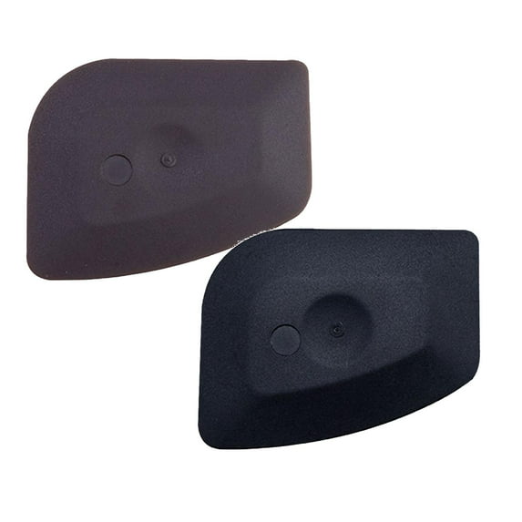 Pan Scraper, 1 Pc Dish Scraper, Food Scraper Tool, Plastic Pot Scraper, Kitchen Scraper, Grease Scraper, Cast Iron Skillet Pan Scraper Tool for Cleaning, 2.36"x2.95", Brown