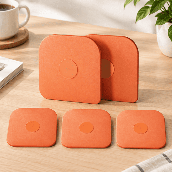 Pan Scraper, 5 Pcs Pot & Dish Scraper Plastic, Sturdy Scraper Kitchen Tool