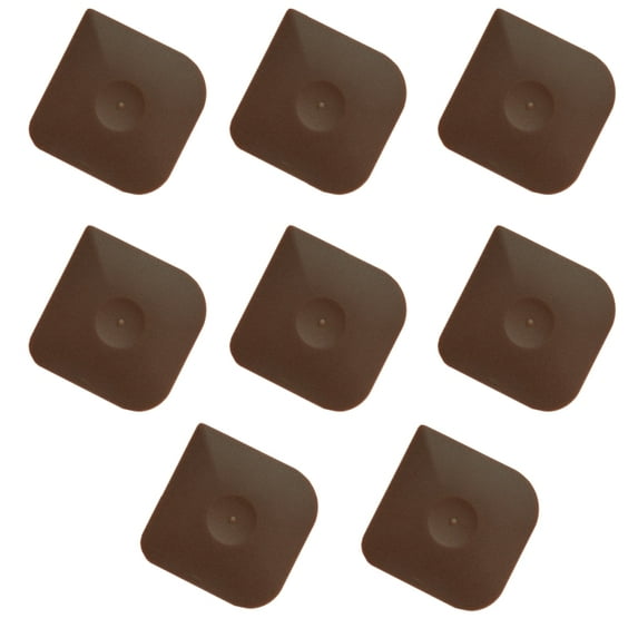 Pan Scraper, 8 Pcs Pot Scraper Plastic, Pot Scraper Non Scratch for Cast Iron, Pot and Pan Cleaning, Sturdy Scraper Kitchen Tool