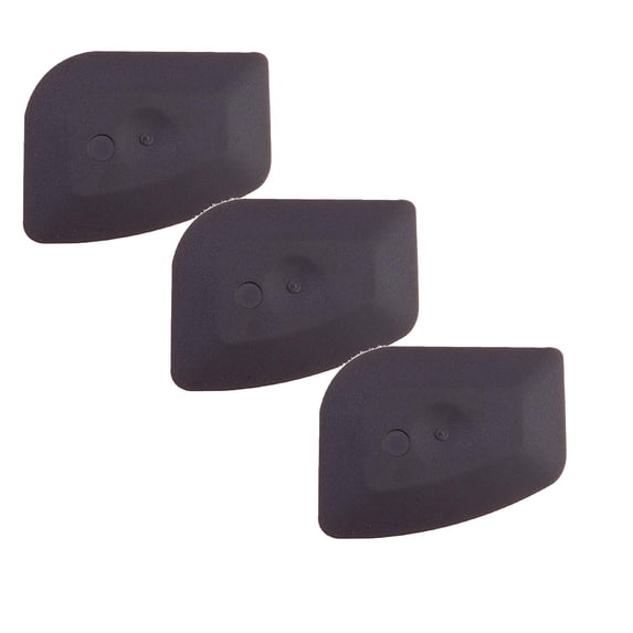 Pan Scraper Dish Scraper Tool Plastic Pan Scraper Pot Scraper Scraper Nylon Non Scratch Scraper Skillet Scraper Cleaner For Cleaning Kitchen Scraper(Brown 3PCS)
