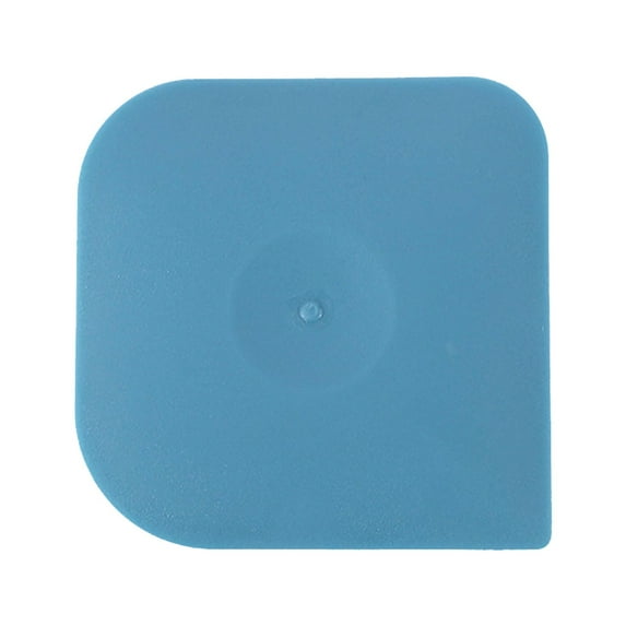 Pan Scraper Dish Scraper Tool,1 Pc Plastic Pan Scraper Pot Scraper,Food Scraper,Nylon Non-Scratch Scraper,Skillet Scraper Cleaner for Cleaning Grease Burnt Food,Reusable Kitchen Scraper(Blue)