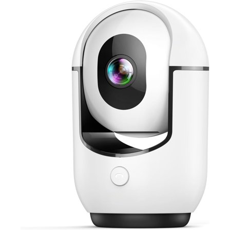 Pan/Tilt Camera, WiFi Indoor Cameras for with AI Motion Detection, Pet// Camera with Phone App, 2-Way Audio, 24/7, Siren, TF/Cloud Storage