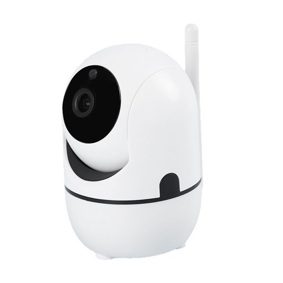 Pan-Tilt Security Camera, 355 Horizontal 90 Vertical Rotation, Two-Way Audio, 3 Install Ways, Smart Flip, Night Vision, Micro SD Slot