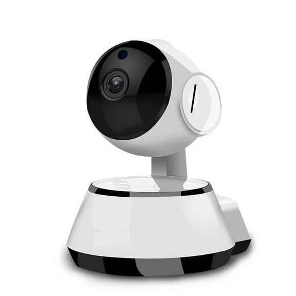 Pan-Tilt Security Camera, 355 Pan 100 Tilt, Two-Way Audio, Night Vision 5m, 6 IR LEDs, HD Lens, App Slide Control