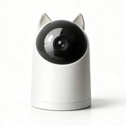 Pan Tilt WiFi Camera, AI Voice Control, Sound Localization & Night Vision