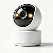 Pan Tilt WiFi Indoor Camera,Two-Way Talk, Motion Alert & 30-Day Loop Recording