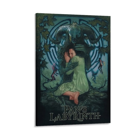 Pan's Labyrinth Movie Poster Picture Print Canvas Poster Wall Paint Art Posters Decor Modern Home Artworks Gift 24x36inch(60x90cm)