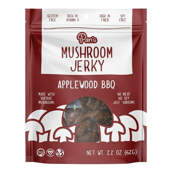 Pan's - Mushroom Jerky Applewood BBQ - 2.2 oz.