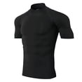 thumbnail image 1 of PanBiqintyy Compression T-Shirt Men Bodybuilding Sportswear Short Sleeve Quick Dry Workout Shirts Sport Tops Tee Gym Running T-shirt Men, 1 of 9