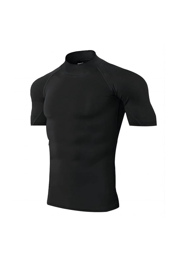 Compression T-Shirt Men Bodybuilding Sportswear Short Sleeve Quick Dry Workout Shirts Sport Tops Tee Gym Running T-shirt Men