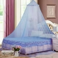 thumbnail image 1 of PanBiqintyy Summer Dome Hung Mosquito Net For 1.5M-1.8M Bed ,Canopy Encryption Dome Fly Insect Mesh Repellent Protection For Bed Decoration, 1 of 9