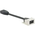thumbnail image 1 of Pan-Net HDMI 2.0 Coupler Module with Pigtail, Off White CMHDMITIW, 1 of 4