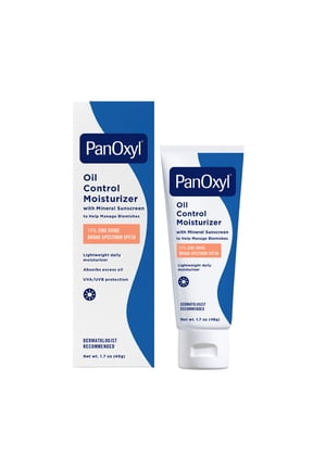 AM Oil Control Moisturizer with Mineral Sunscreen for Acne Prone Skin - 1.7 oz