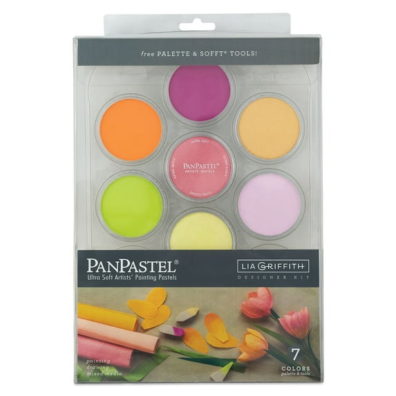 PanPastel Artists’ Painting Pastels Set - Lia Griffith Designer Kit, Set of 7