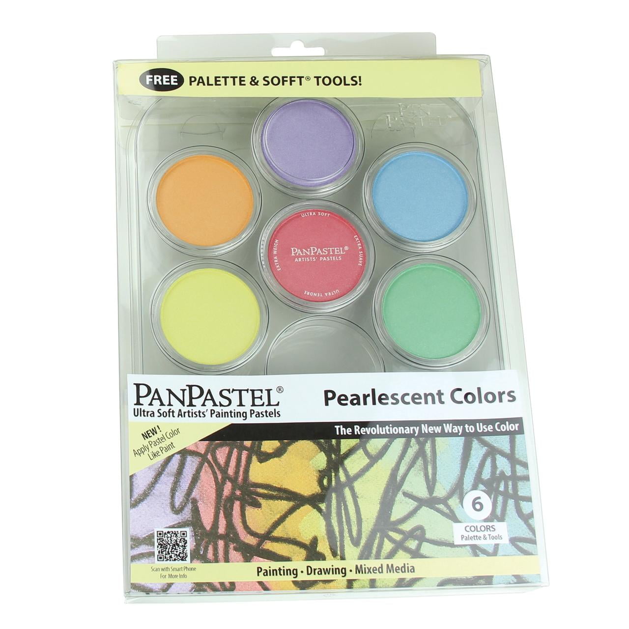 PanPastel® Pearlescent 6-Color Paint Kit 