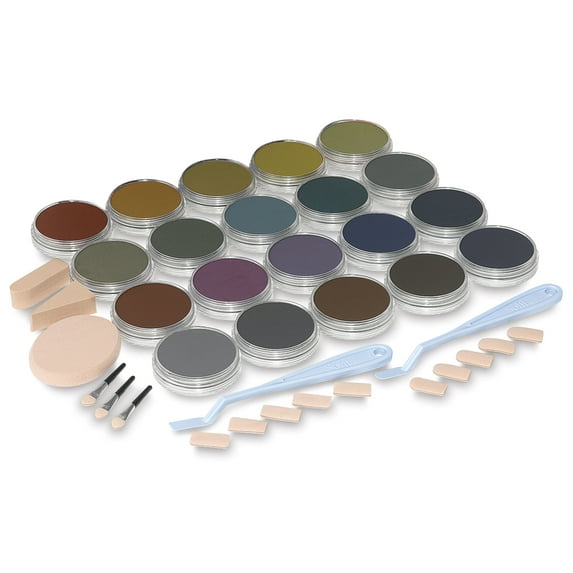 PanPastel® Set, 20-Colors, Extra Dark Shades