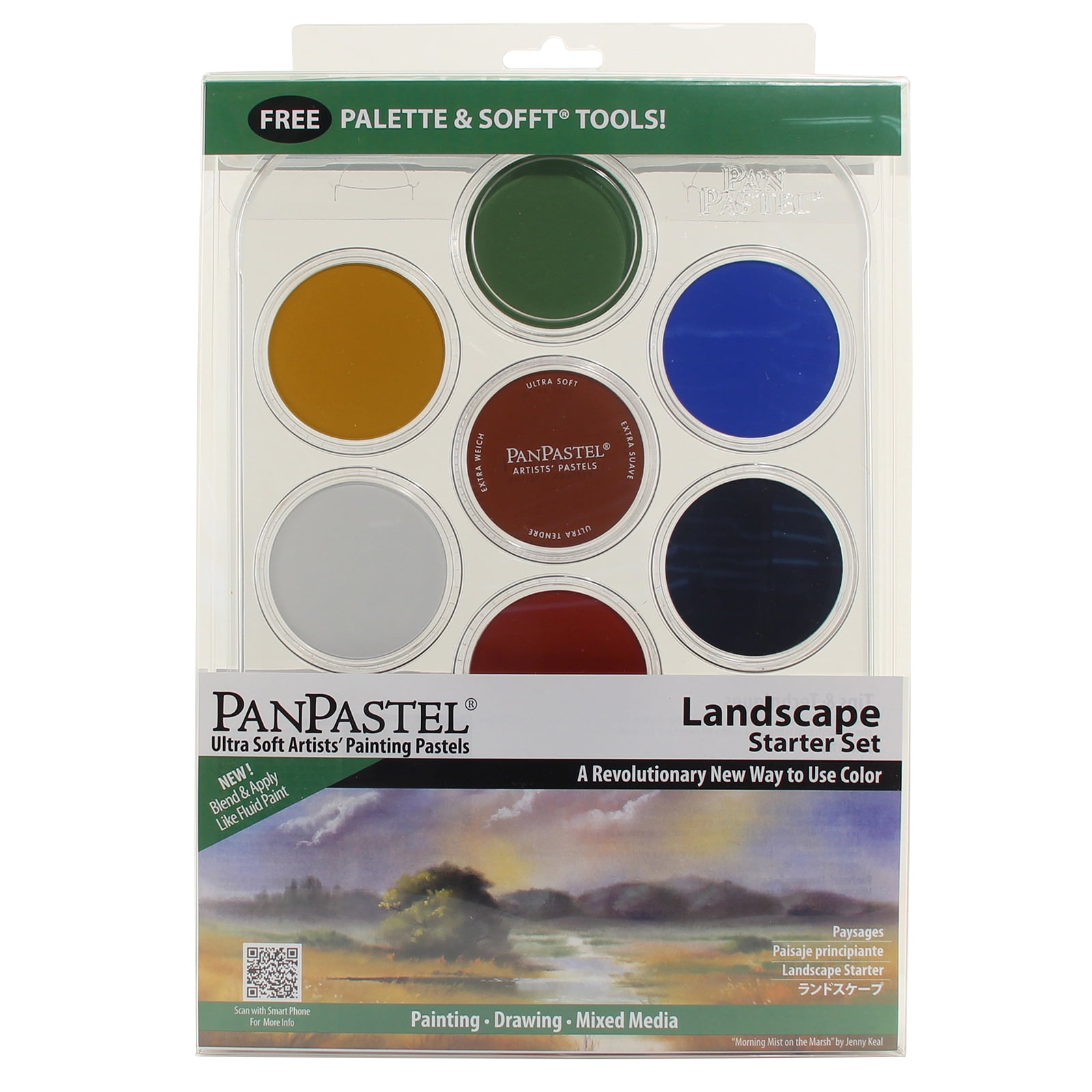 How to Use PanPastels with Traditional Soft Pastels