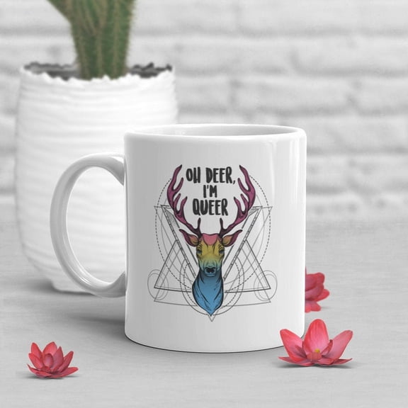 PanS1exual Pride Frog Mug L1GBTQ Gay Pride Gift