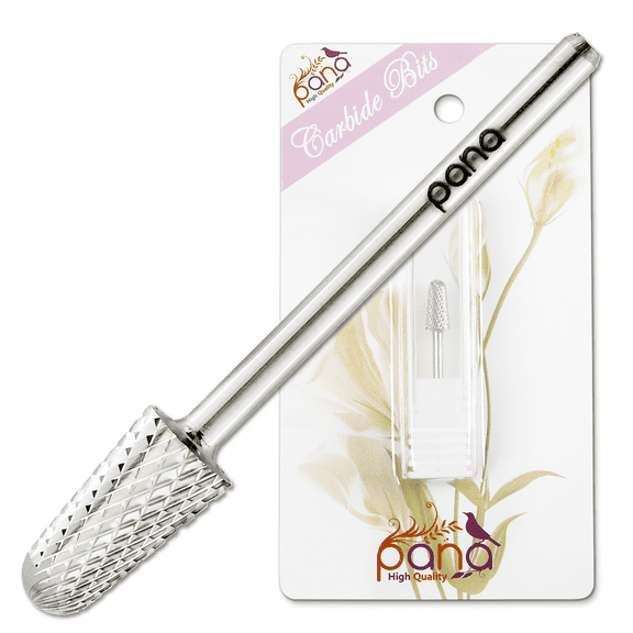 Pana 3/32" Silver Safety Nail Carbide Bit - Medium Grit