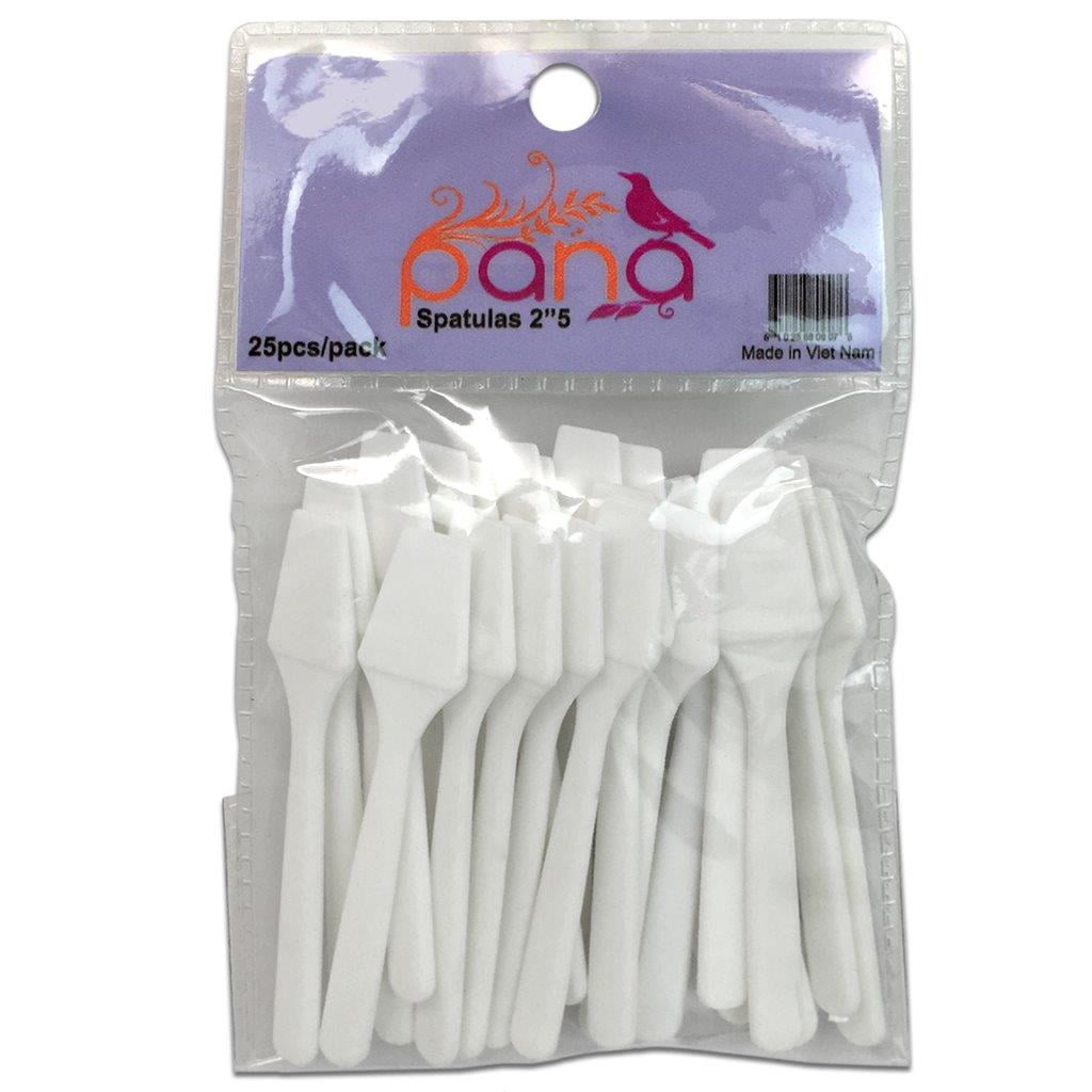 Pana Disposable Cosmetic Spatulas - White