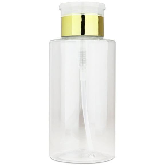 Pana High Quality 10 oz Liquid Pump Dispenser - Gold (1 Bottle)