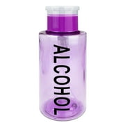 Pana High Quality 10oz Liquid Pump Dispenser With Acetone Label - Purple (1 Bottle)