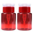 thumbnail image 1 of Pana High Quality 3oz Liquid Pump Dispenser - Red (2 Bottles), 1 of 4
