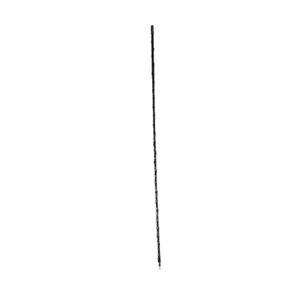 Pana-Pacific PFCPP503918 42 Inch CB Antenna Whip, 3/8 Spiral Wrap for Trucks OEM