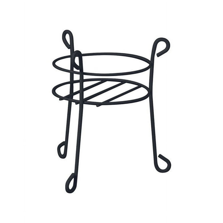 Panacea 15 in. H Black Steel Plant Stand