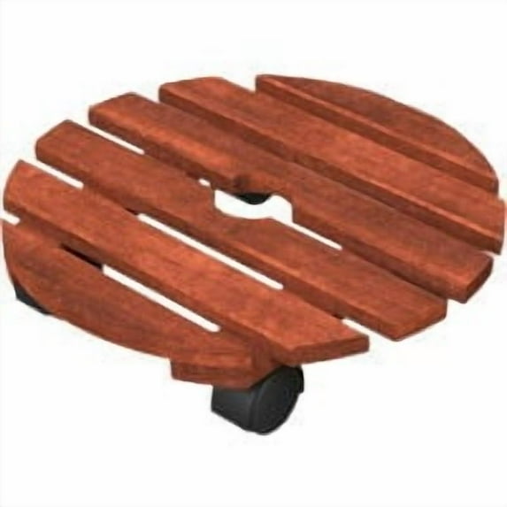 Panacea 150 Lb. Capacity 14 In. Wood Plant Caddy 84749